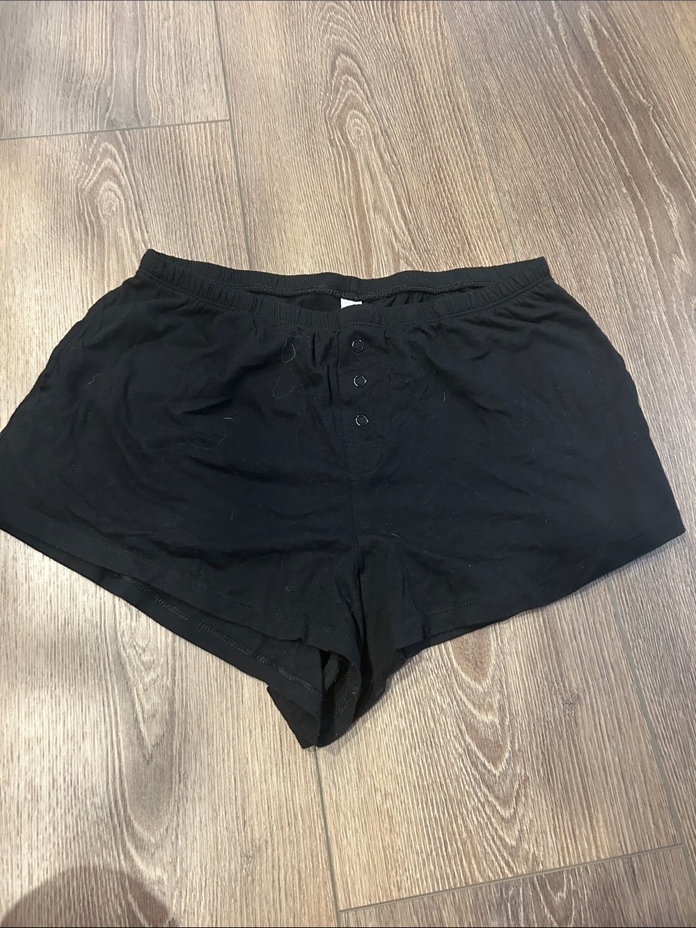 stars above Black Lounge Shorts